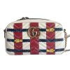 Gucci Marmont Matelassé Print Trompe L'Oeil Shoulder Bag Handbags