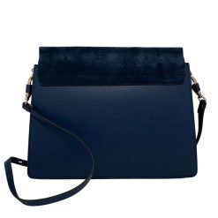 Chloe Faye Medium Flap Suede Shoulder Bag