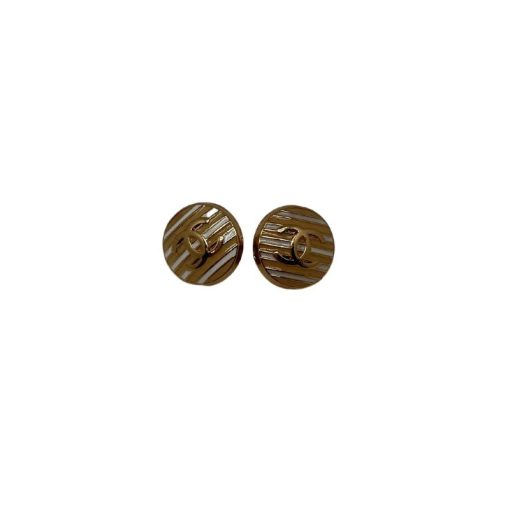 Dress Jewelry Designer Button Earrings