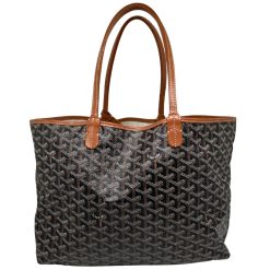 Goyard St Louis Tote Black Handbags