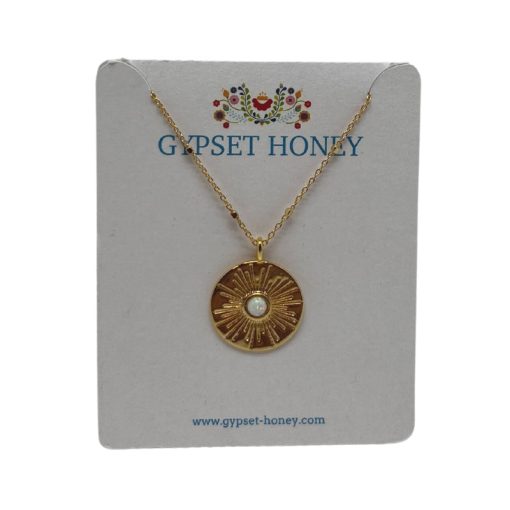 Dress. Jewelry Gypset Honey Opalite Pendant Necklace