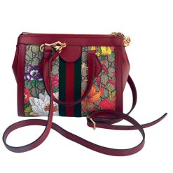 Gucci Ophidia GG Flora Small Tote PM Handbags