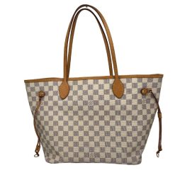 Handbags Louis Vuitton Damier Azur Neverfull MM