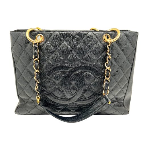 Handbags Chanel Quilted Grand Shopping Tote