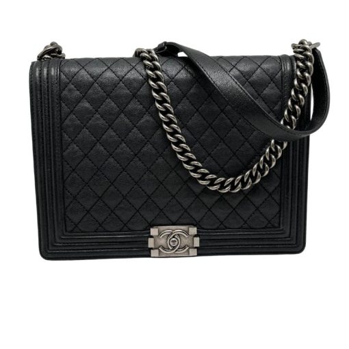 Handbags Chanel XL Double Stitch Boy Bag