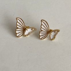 Dress Butterfly Flutter Earrings Jewelry