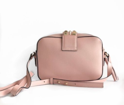 Valentino Lila Palmellato Rockstud Camera Bag