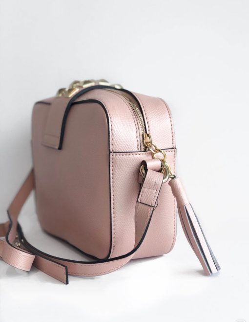 Valentino Lila Palmellato Rockstud Camera Bag