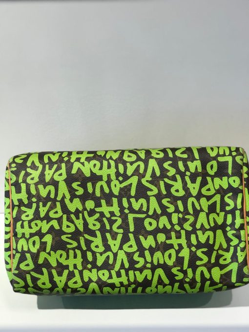 Handbags Louis Vuitton Stephen Sprouse Lime Green Graffiti Speedy 30