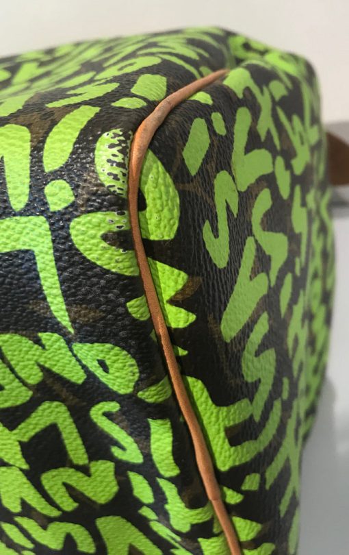 Handbags Louis Vuitton Stephen Sprouse Lime Green Graffiti Speedy 30